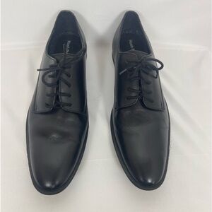 Hush‎ Puppies Black Leather Oxfords Size 8